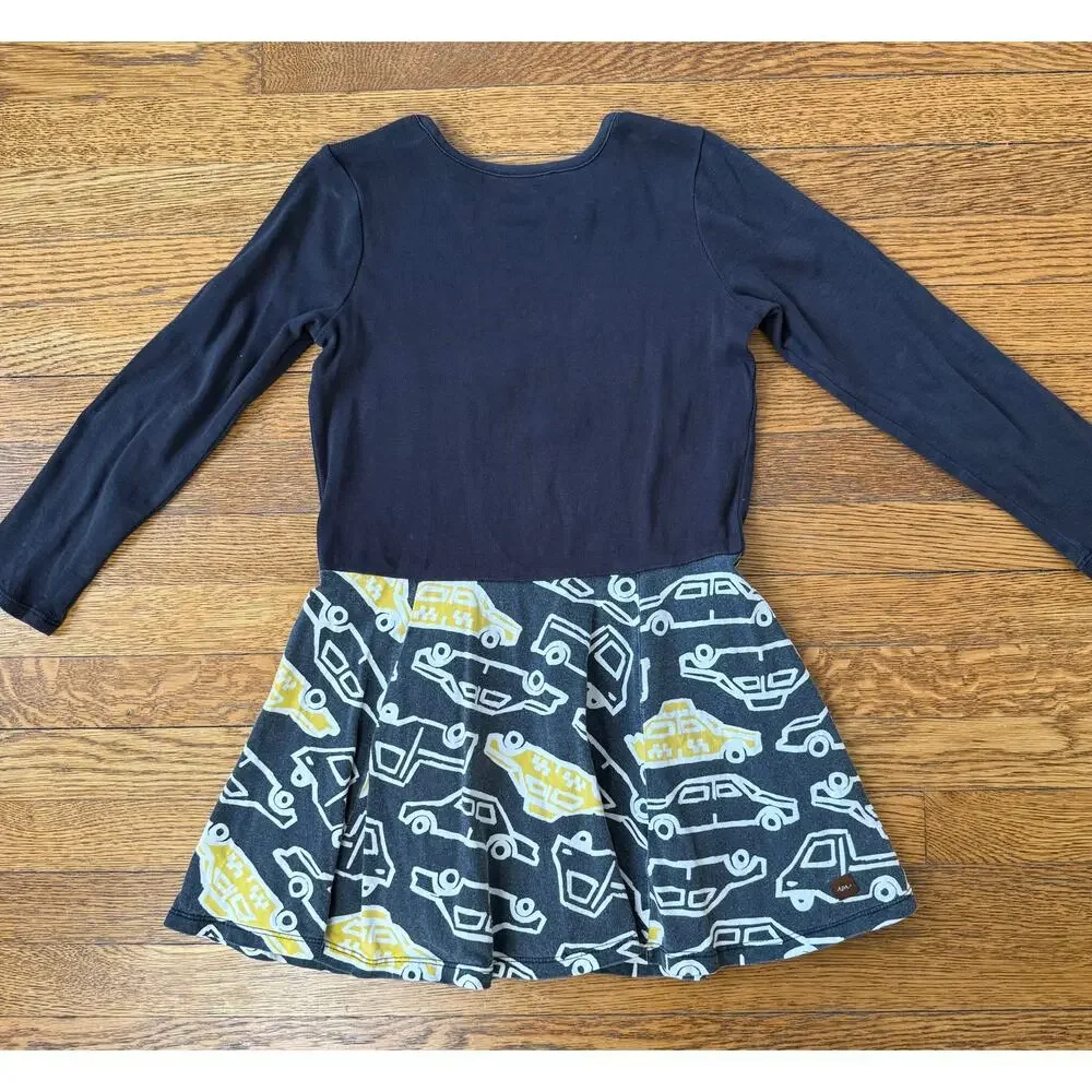 Tea Collection Girls' Cars & Taxi Dress Size 6
